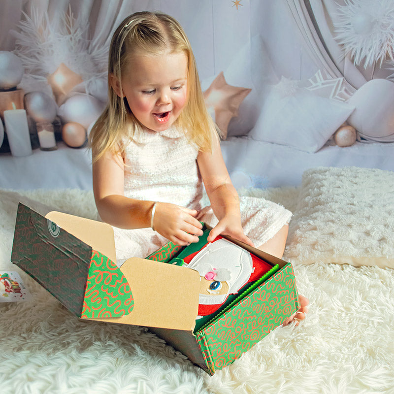 Quiet Felt Book, Santa's Christmas Activity Pages