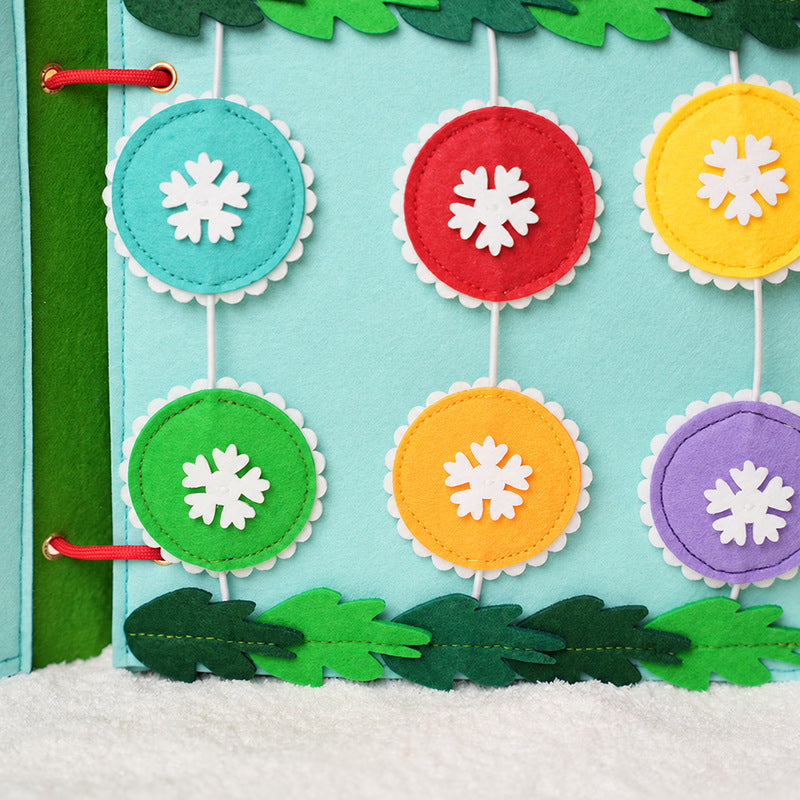 Quiet Felt Book, Santa's Christmas Activity Pages