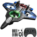 Remote Control Fighter Jet with LED Lights and 4 Propellers