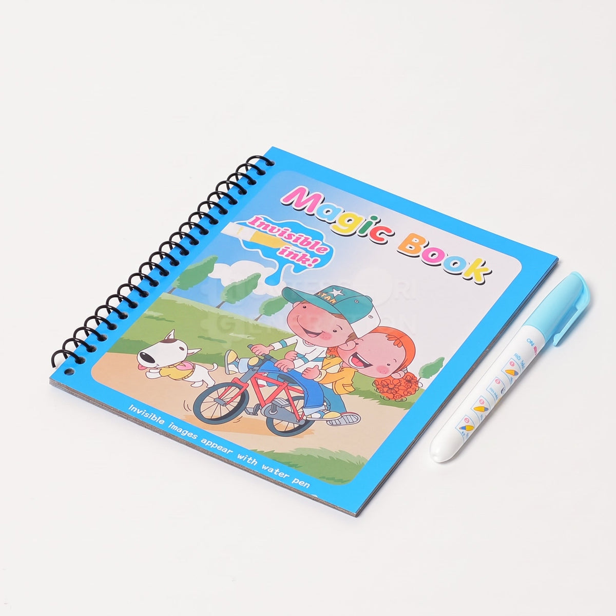 Reusable Water Coloring Book with Magic Pen