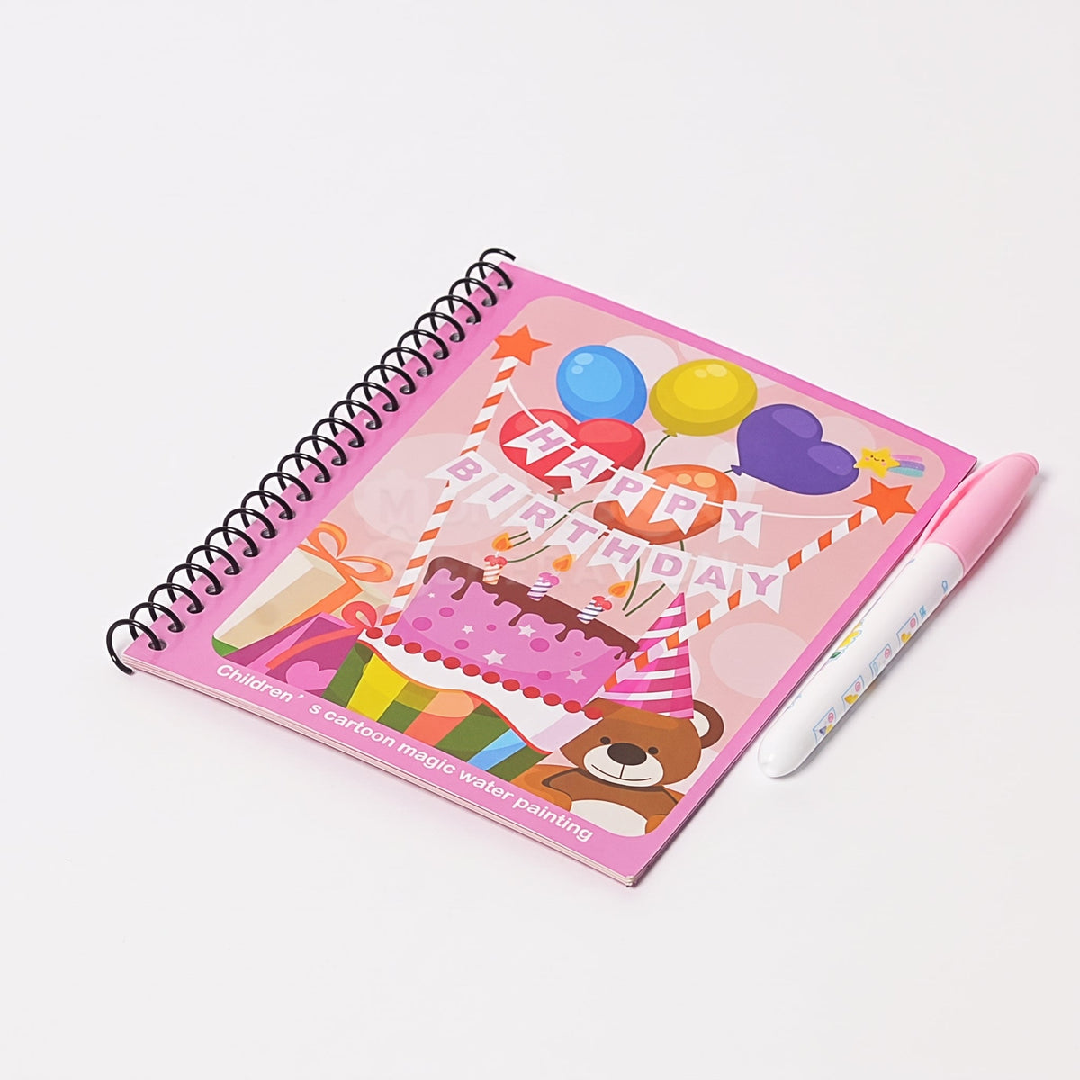 Reusable Water Coloring Book with Magic Pen