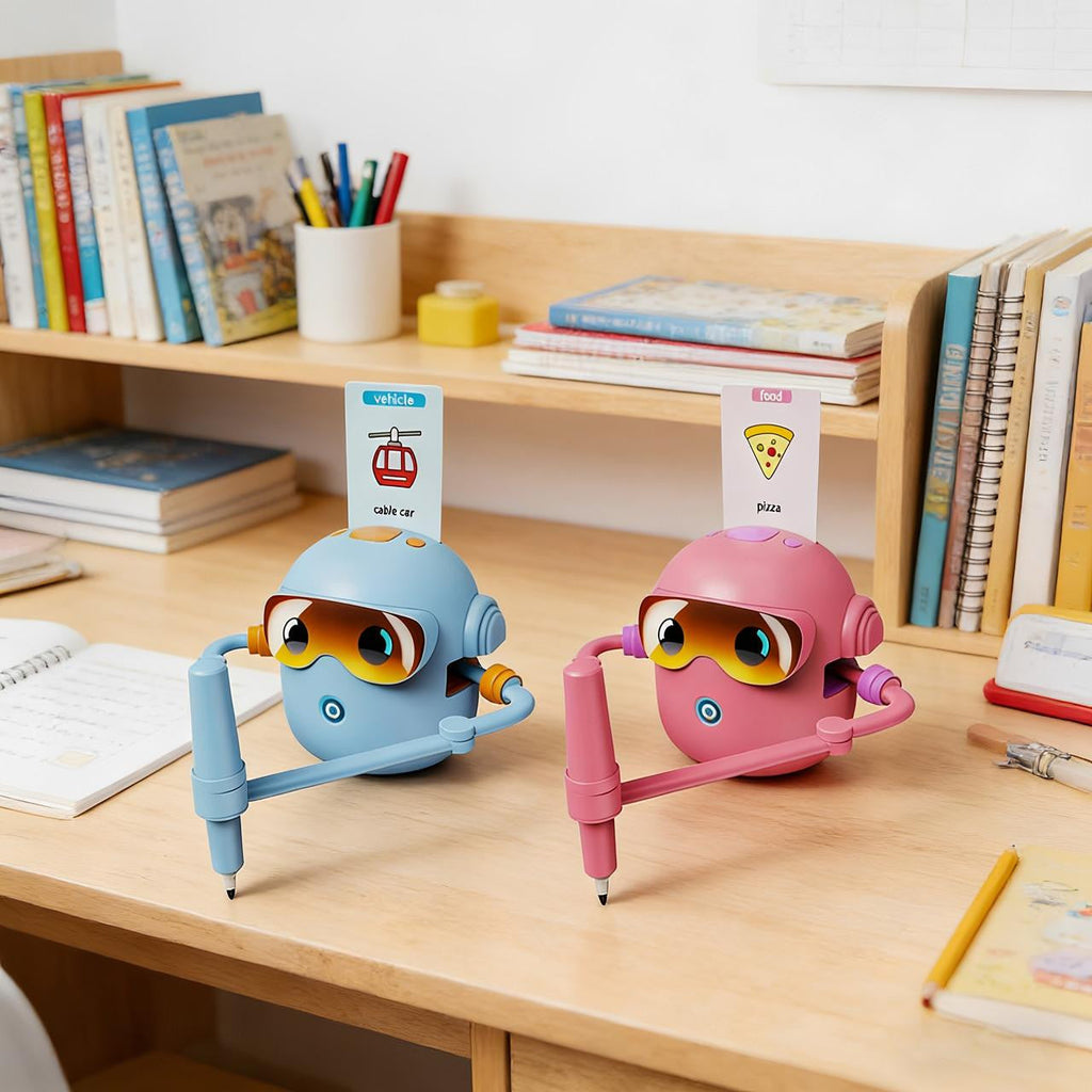 Drawing Robot for Kids with Interactive Learning Cards