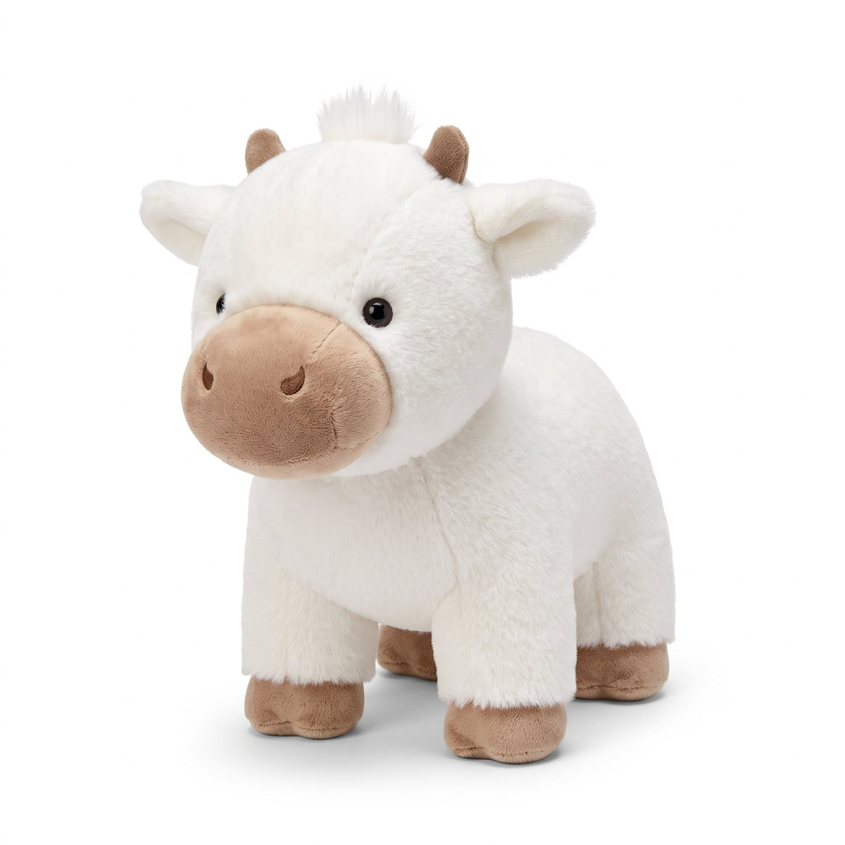 Running Highland Cow Plush, Gallops Without Batteries