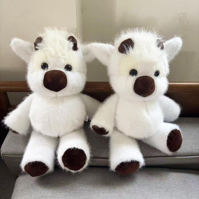 Running Highland Cow Plush, Gallops Without Batteries