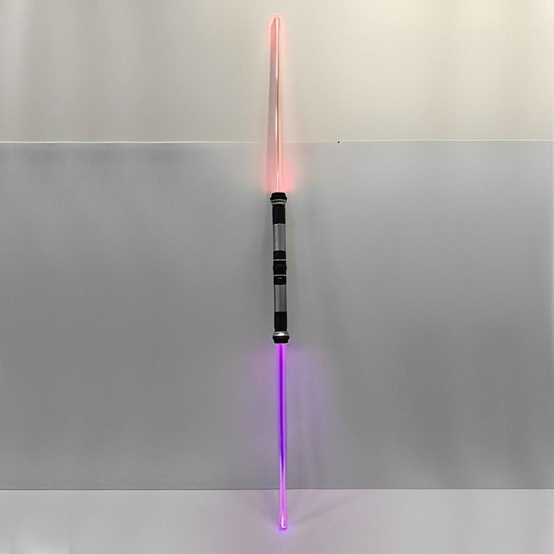 Double-Bladed LED Saber with Sound Effects and Color Change