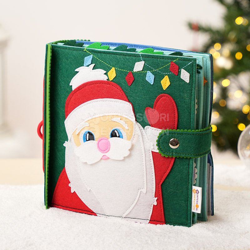 Montessori Christmas Toys Bundle with Books and Switchboard
