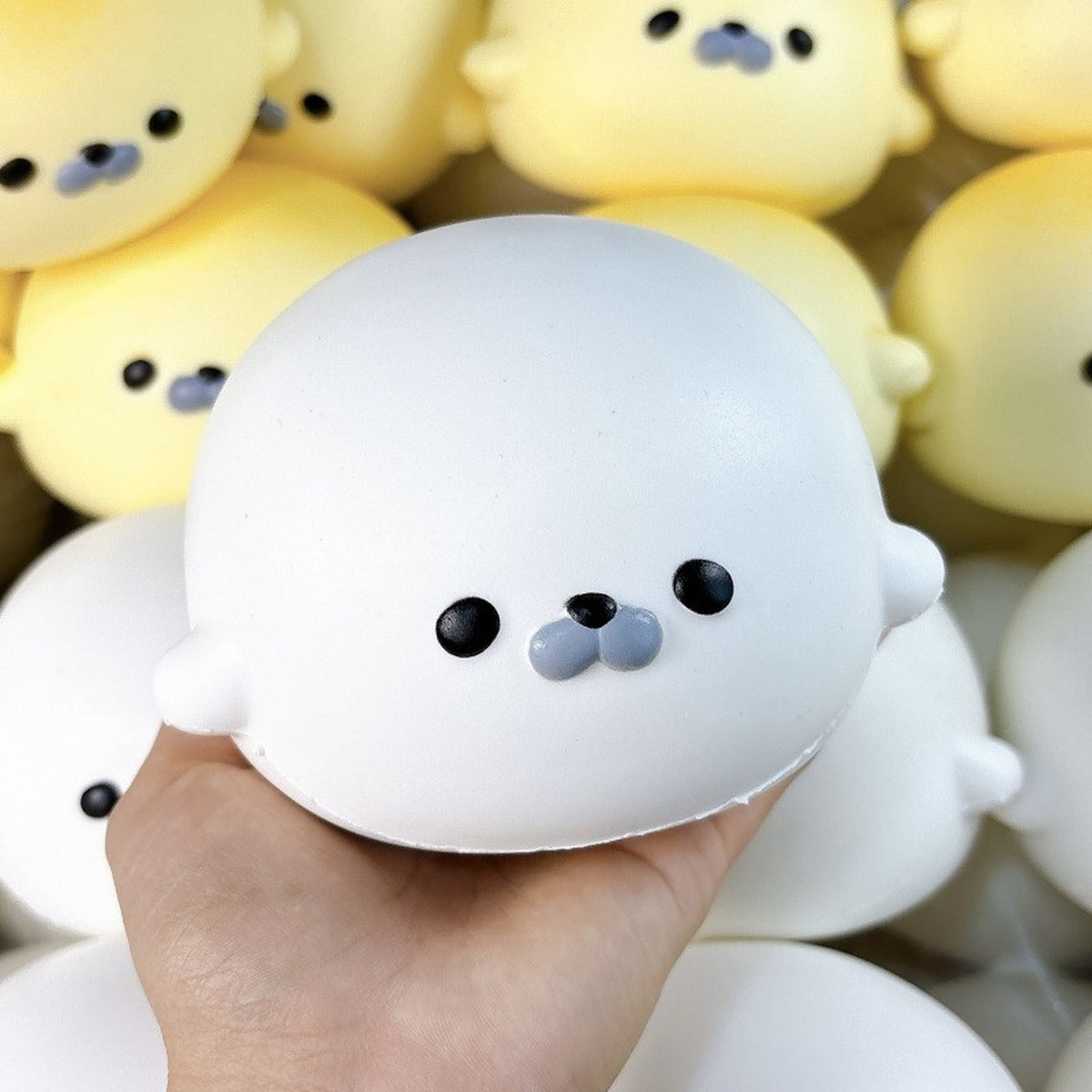 Seal Squishy Mystery Box, 6 Colours to Collect, Slow Rising