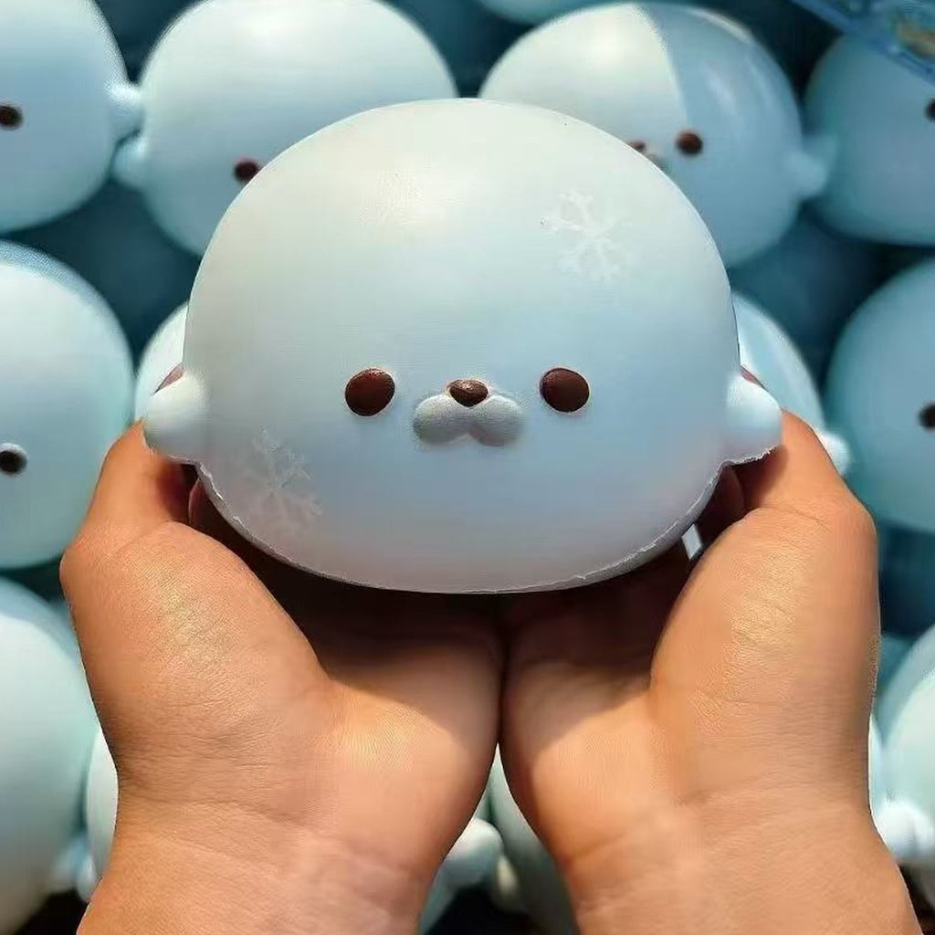 Seal Squishy Mystery Box, 6 Colours to Collect, Slow Rising