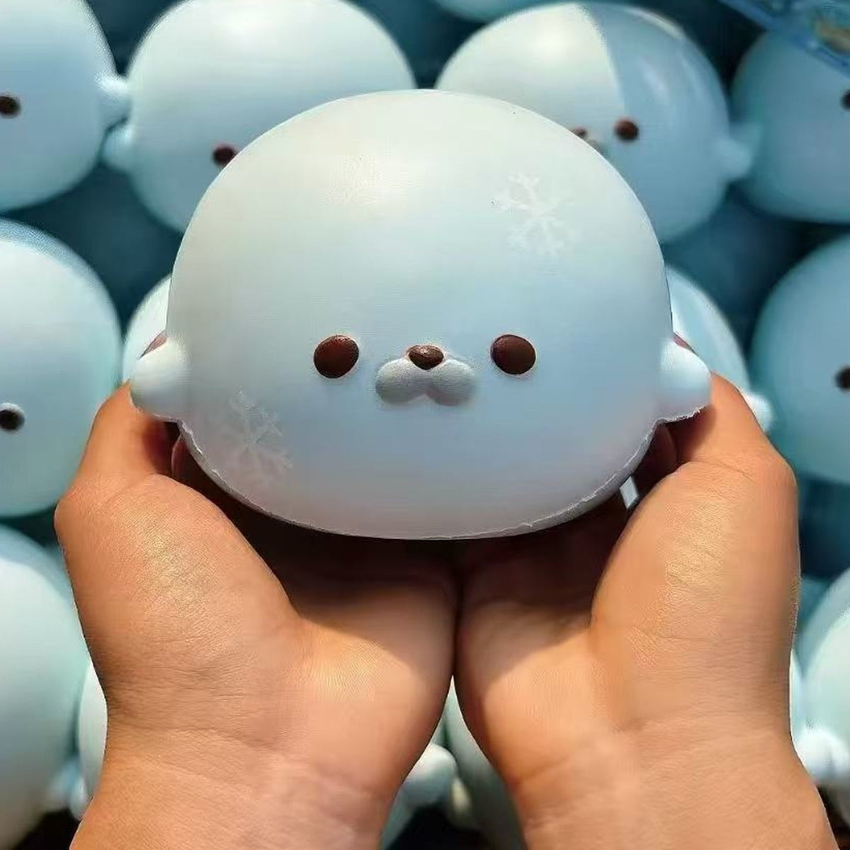 Seal Squishy Mystery Box, 6 Colours to Collect, Slow Rising
