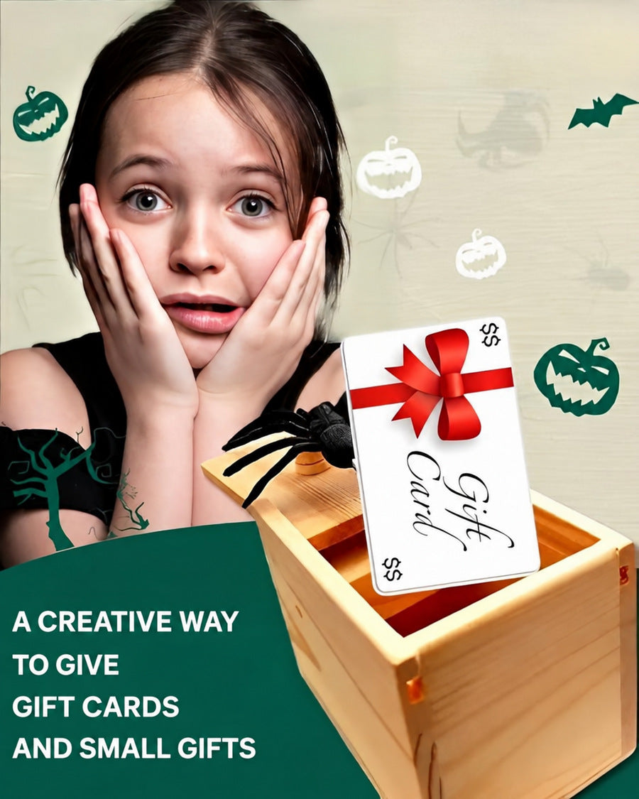 Spider Prank Box with Surprise Jump Scare