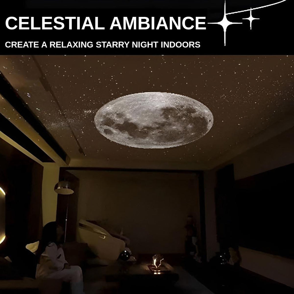 Star Projector Night Light with Interchangeable Films