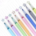 Metallic Outline Markers with Star Caps Set of 8 or 12