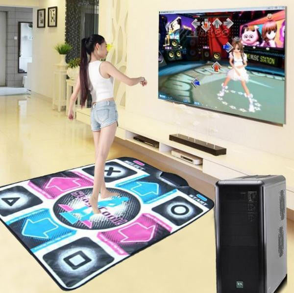 Dance Mat with USB Connection and Light-Up Arrows
