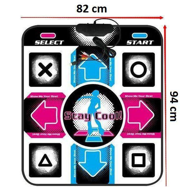 Dance Mat with USB Connection and Light-Up Arrows
