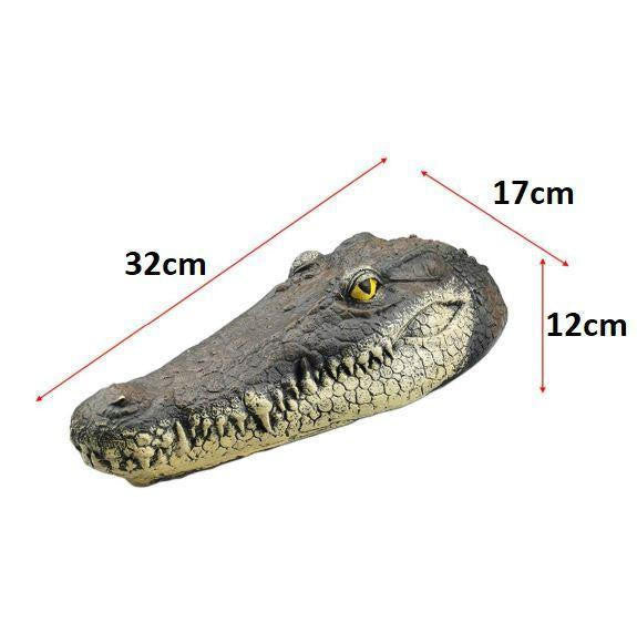 Remote Control Crocodile Head for Pool and Pond