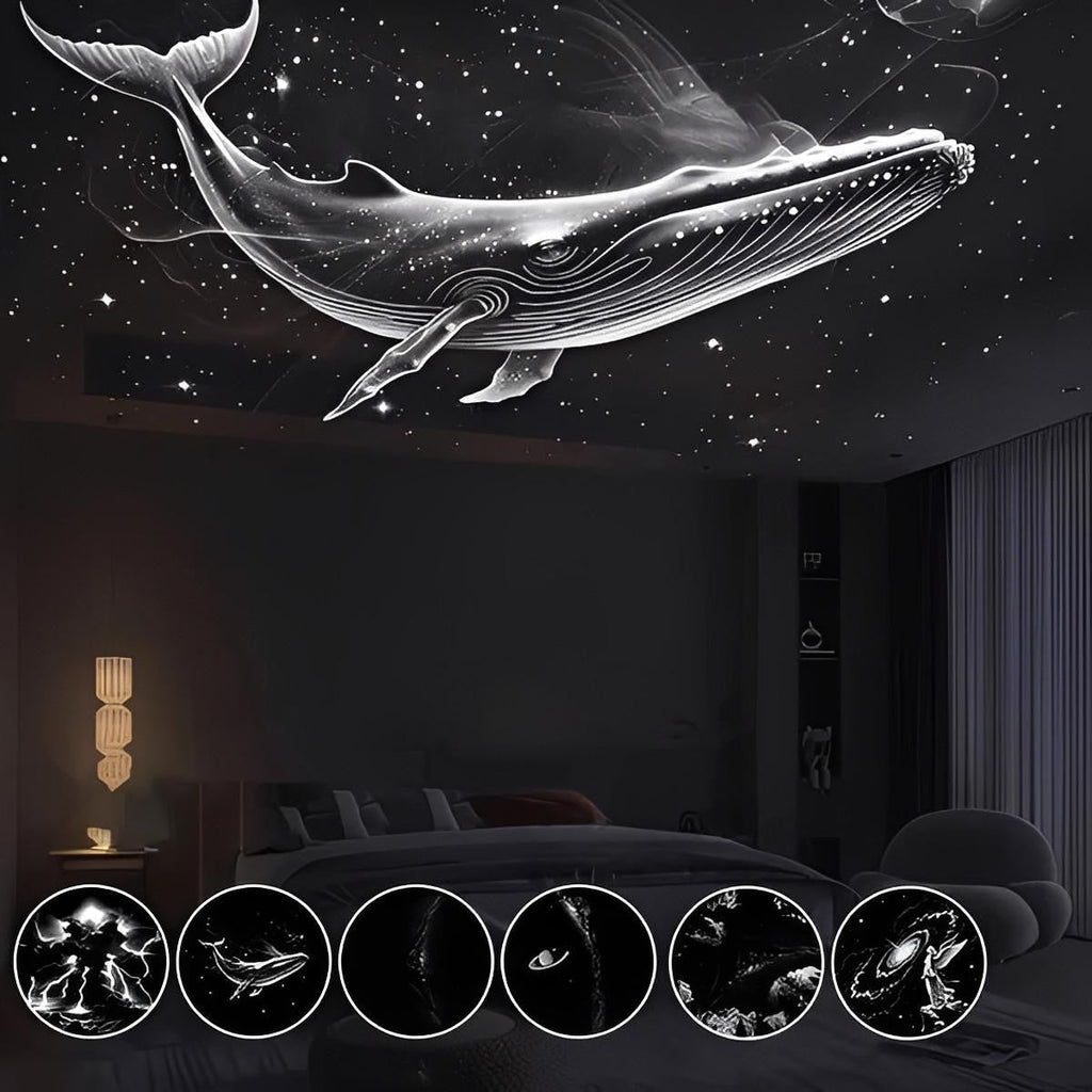 Star Projector Night Light with Interchangeable Films