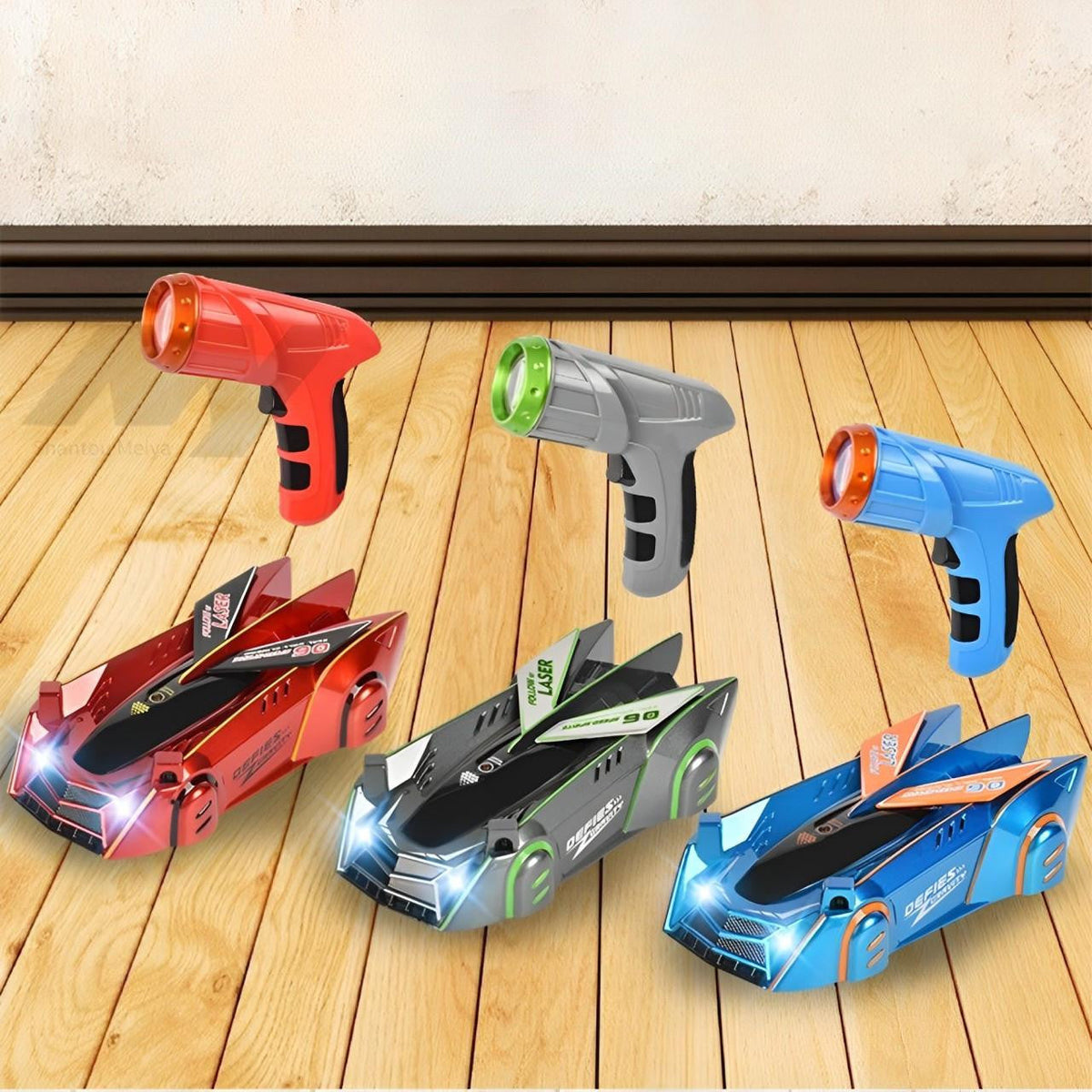 Wall Climbing RC Car with Laser Remote Control