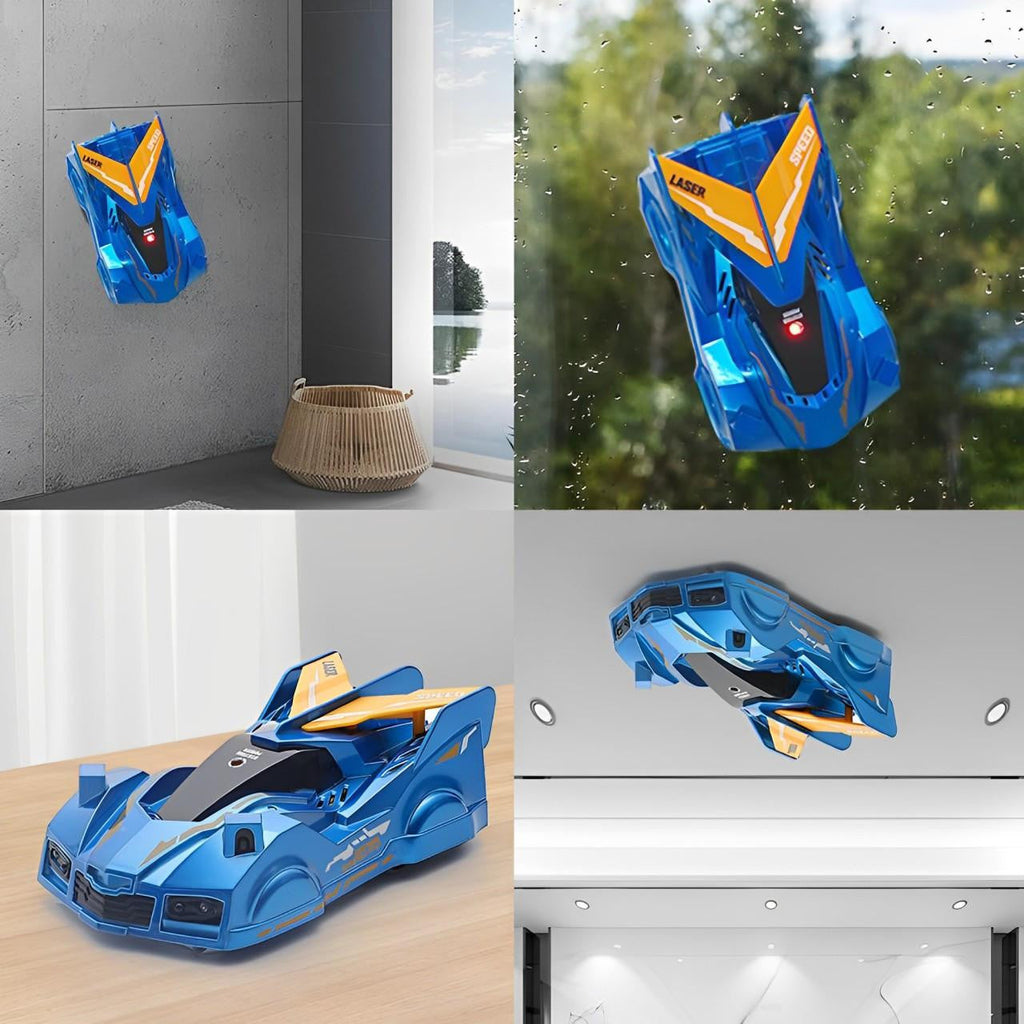 Wall Climbing RC Car with Laser Remote Control