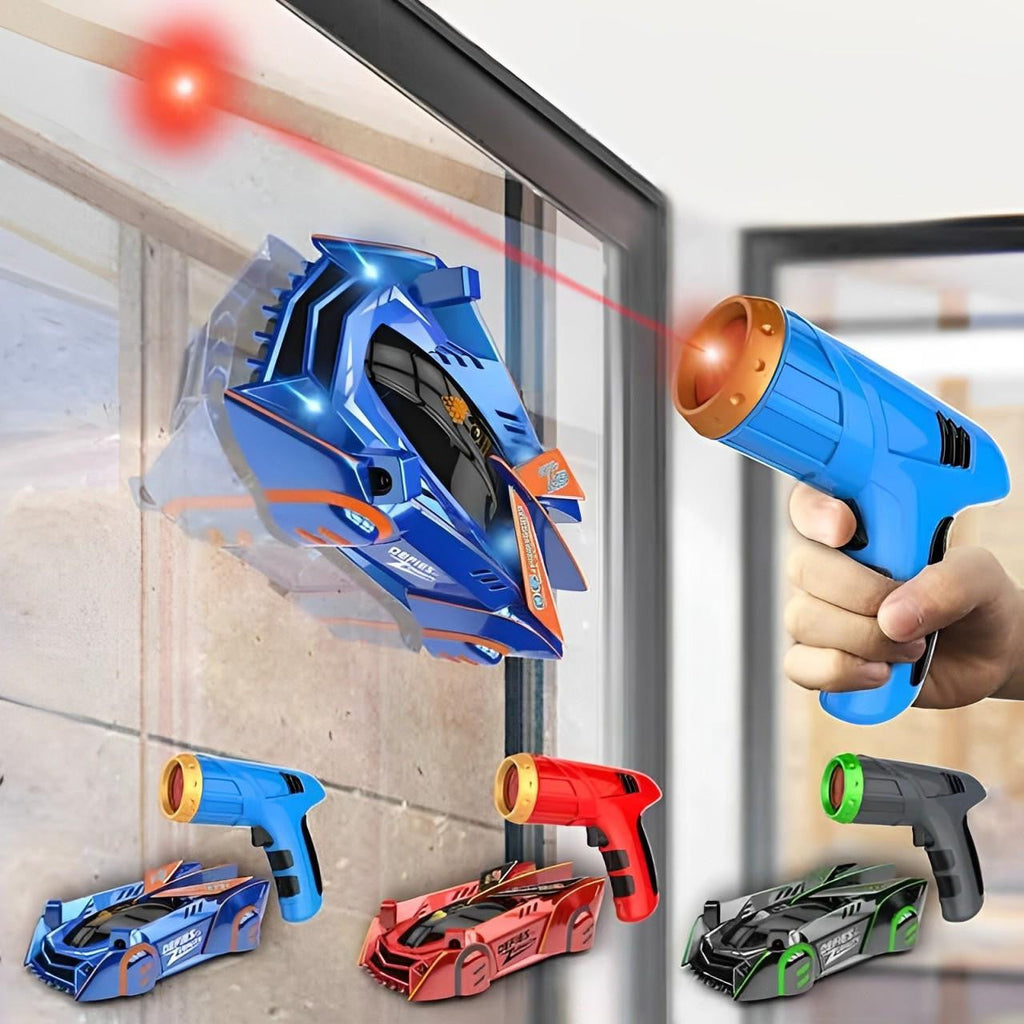 Wall Climbing RC Car with Laser Remote Control