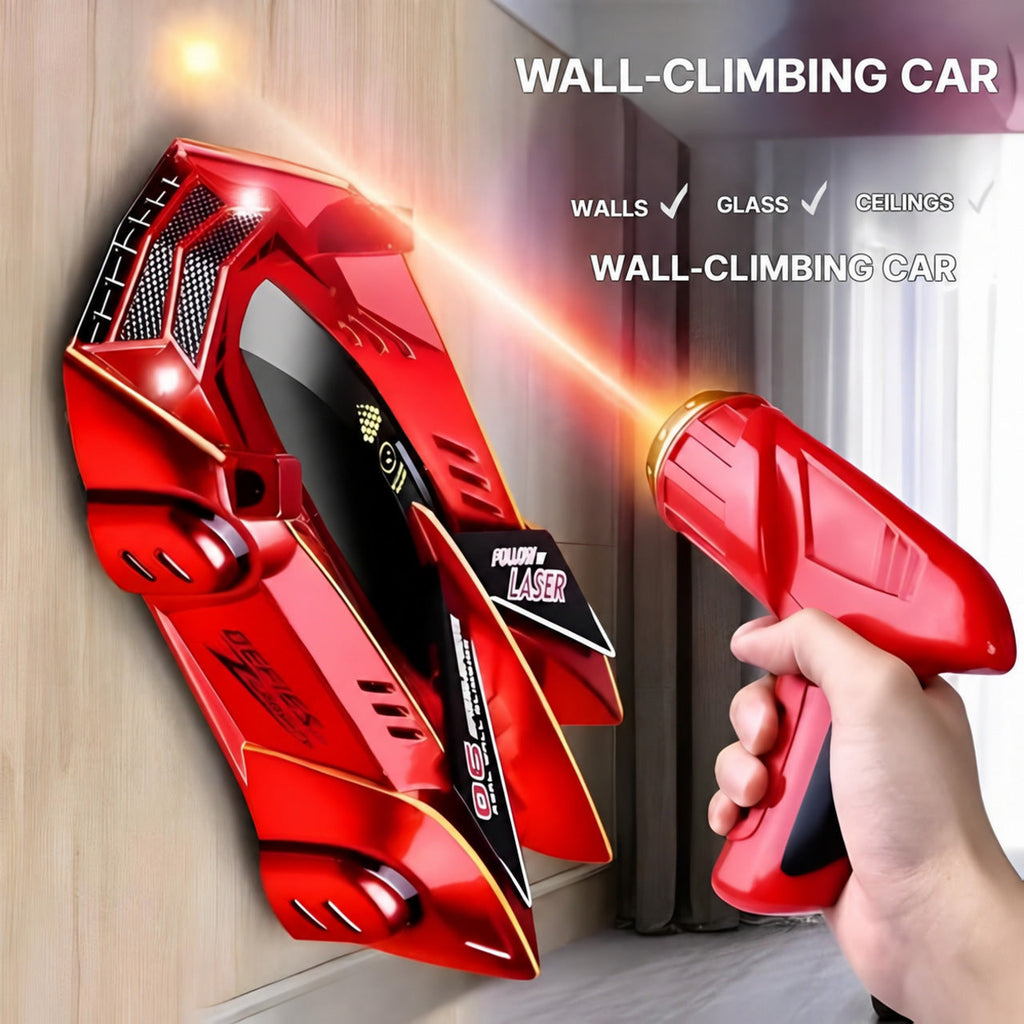 Wall Climbing RC Car with Laser Remote Control