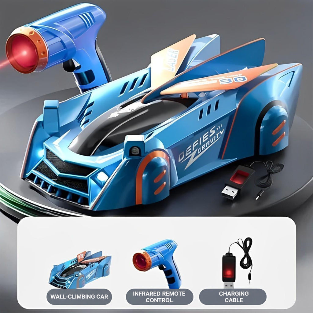 Wall Climbing RC Car with Laser Remote Control
