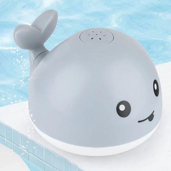 Whale Bath Toy with Water Spray and LED Lights