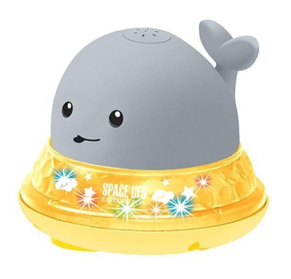 Whale Bath Toy with Water Spray and LED Lights