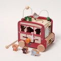 Wooden Activity Bus with Shape Sorter and Xylophone