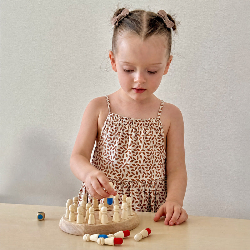 Wooden Brain Game Bundle, Three Logic Games Set
